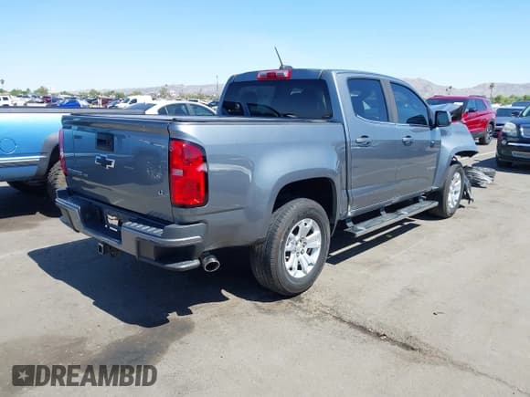 ✅ 2020 Chevrolet Colorado 2WD LT • VIN: 1GCGSCEN7L1103428 • Lot: 42574728. Listed on IAAI with 73,313 mi. Free auction sales archive from the USA and detailed vehicle history report at DreamBid. Image 4.