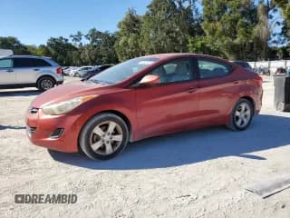 ✅ 2013 Hyundai Elantra GLS • VIN: KMHDH4AE9DU678638 • Lot: 90925205. Listed on Copart with 147,393 mi. Free auction sales archive from the USA and detailed vehicle history report at DreamBid. Image 1.