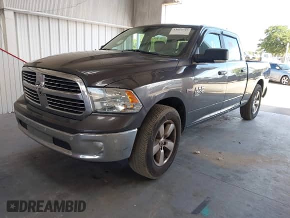 2019 Ram 1500 Big Horn with VIN 1C6RR6TT8KS712163, listed as a IAAI auction lot 43054785 with 134,018 mi miles and . Bid and sale history available at DreamBid. Image 2.
