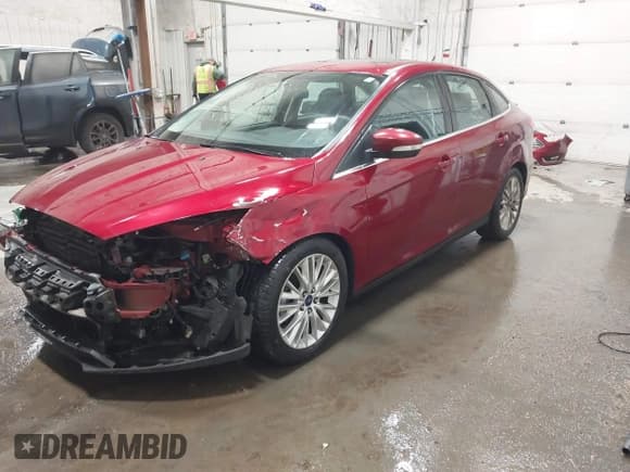 ✅ 2017 Ford Focus Titanium • VIN: 1FADP3J26HL238966 • Lot: 43818466. Listed on IAAI with 35,572 mi. Free auction sales archive from the USA and detailed vehicle history report at DreamBid. Image 19.