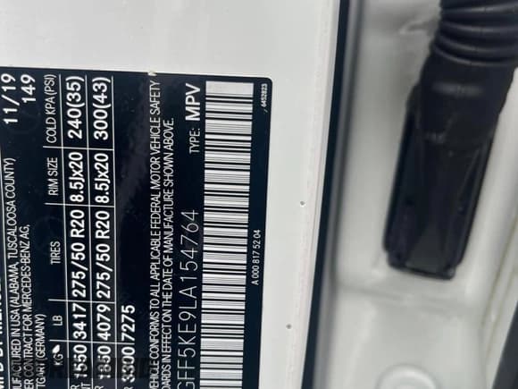 ✅ 2020 Mercedes-Benz GLS 450 • VIN: 4JGFF5KE9LA154764 • Лот: 60649985. Опубликован ранее на Copart с пробегом 94 307 миль. Бесплатный доступ к архиву аукционных продаж из США и подробный отчёт об истории автомобиля на DreamBid. Изображение 10.