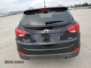 2015 Hyundai Tucson SE with VIN KM8JUCAG5FU069575, listed as a Copart auction lot 45267434 with 112,345 mi miles and . Bid and sale history available at DreamBid. Image 6.