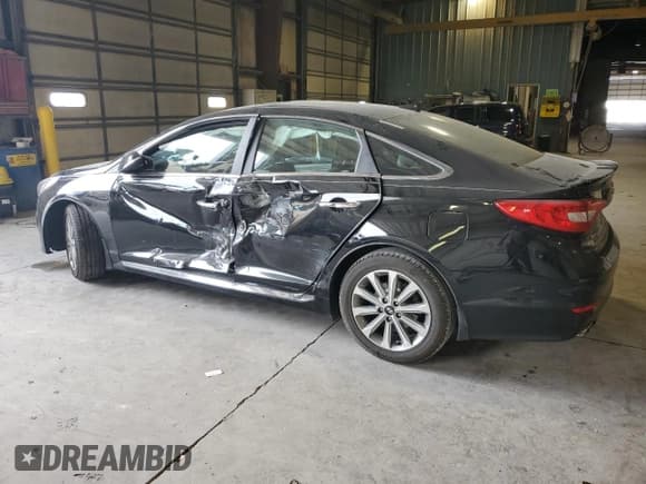 ✅ 2016 Hyundai Sonata Sport • VIN: 5NPE34AF1GH412951 • Lot: 81085395. Listed on Copart with 128,092 mi. Free auction sales archive from the USA and detailed vehicle history report at DreamBid. Image 2.