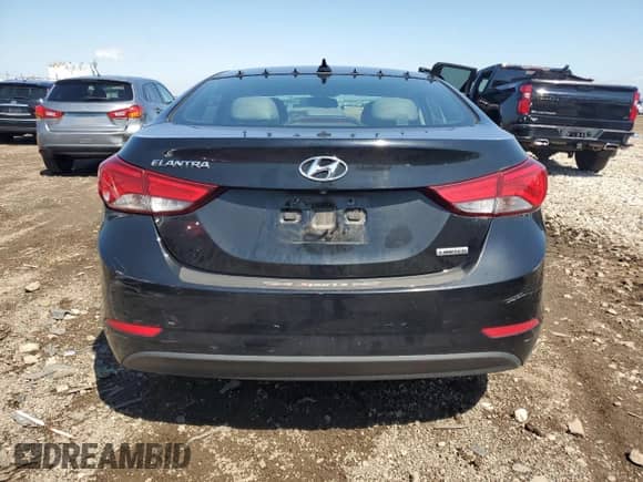 2014 Hyundai Elantra SE with VIN 5NPDH4AE2EH476529, listed as a Copart auction lot 70890175 with 160,003 mi miles and Salvage title. Bid and sale history available at DreamBid. Image 6.