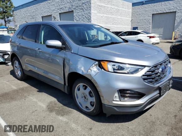 ✅ 2021 Ford Edge ST-Line • VIN: 2FMPK3J9XMBA01910 • Lot: 82040185. Listed on Copart with 60,480 mi. Free auction sales archive from the USA and detailed vehicle history report at DreamBid. Image 4.