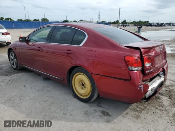 ✅ 2006 Lexus GS 430 • VIN: JTHBN96S665006094 • Lot: 91379335. Listed on Copart with 189,490 mi. Free auction sales archive from the USA and detailed vehicle history report at DreamBid. Image 2.