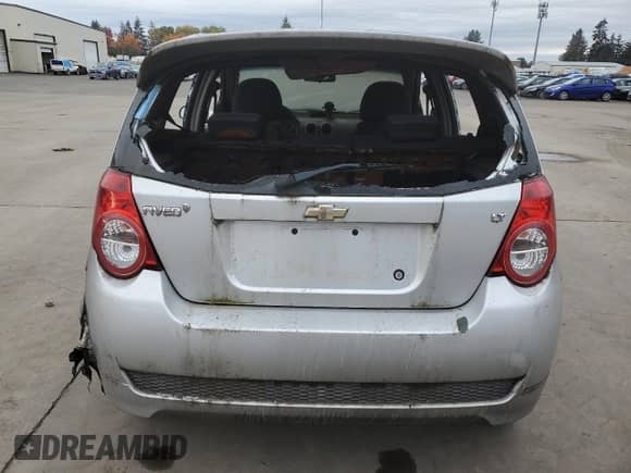 2011 Chevrolet Aveo 2LT z VIN KL1TG6DE6BB169620, wystawiony jako Copart lot #78449754 z przebiegiem 53 990 mil mil oraz Szkoda całkowita • Salvage title. Historia ofert i sprzedaży dostępna na DreamBid. Obrazek 6.