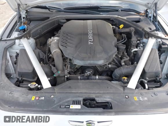 ✅ 2019 Genesis G70 Advanced • VIN: KMTG54LE3KU017337 • Лот: 43233127. Опубликован ранее на IAAI с пробегом 91 807 миль. Бесплатный доступ к архиву аукционных продаж из США и подробный отчёт об истории автомобиля на DreamBid. Изображение 10.