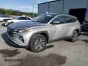 2023 Hyundai Tucson Blue z VIN KM8JBCA18PU123471, wystawiony jako Copart lot #85730945 z przebiegiem 29 261 mil mil oraz Szkoda całkowita • Salvage title. Historia ofert i sprzedaży dostępna na DreamBid. Obrazek 1.