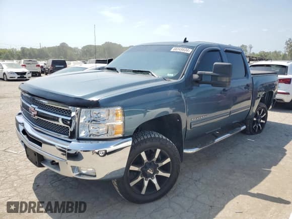 ✅ 2012 Chevrolet Silverado 1500 LT • VIN: 1GCPKSE72CF108941 • Lot: 66949534. Listed on Copart with 140,524 mi. Free auction sales archive from the USA and detailed vehicle history report at DreamBid. Image 1.