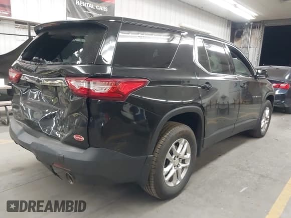 ✅ 2020 Chevrolet Traverse LS • VIN: 1GNERFKW1LJ185651 • Lot: 41937135. Listed on IAAI with 81,714 mi. Free auction sales archive from the USA and detailed vehicle history report at DreamBid. Image 4.