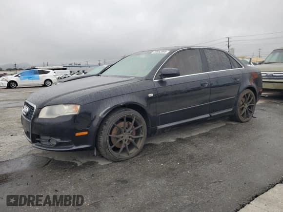 ✅ 2008 Audi A4 2.0T • VIN: WAUDF78E68A078830 • Lot: 50652695. Listed on Copart with 110,898 mi. Free auction sales archive from the USA and detailed vehicle history report at DreamBid. Image 1.