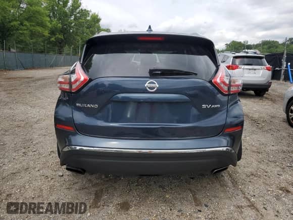 2018 Nissan Murano SV with VIN 5N1AZ2MH8JN182472, listed as a Copart auction lot 64379955 with 133,778 mi miles and Salvage title. Bid and sale history available at DreamBid. Image 6.