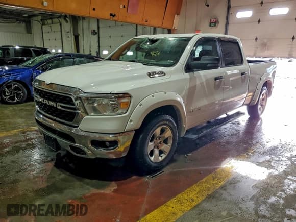 ✅ 2023 Ram 1500 Lone Star • VIN: 1C6SRFMT5PN535691 • Lot: 95516585. Listed on Copart with 83,654 mi. Free auction sales archive from the USA and detailed vehicle history report at DreamBid. Image 1.