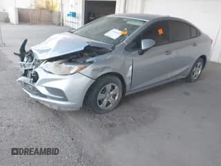 ✅ 2017 Chevrolet Cruze LS • VIN: 1G1BC5SM2H7217946 • Lot: 22485890. Listed on IAAI with 14,033 mi. Free auction sales archive from the USA and detailed vehicle history report at DreamBid. Image 2.