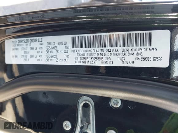 ✅ 2012 Ram 1500 Big Horn • VIN: 1C6RD7LT0CS283056 • Lot: 43396206. Listed on IAAI with 176,364 mi. Free auction sales archive from the USA and detailed vehicle history report at DreamBid. Image 9.