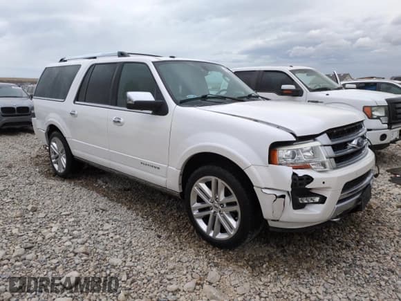 ✅ 2016 Ford Expedition Max Platinum • VIN: 1FMJK1MT5GEF52174 • Lot: 49000355. Listed on Copart with 112,451 mi. Free auction sales archive from the USA and detailed vehicle history report at DreamBid. Image 4.