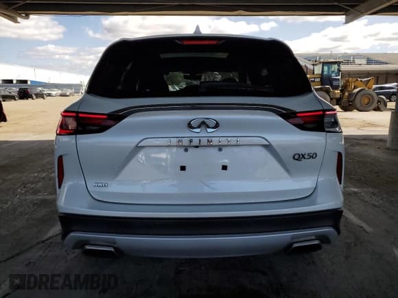 ✅ 2024 Infiniti QX50 Luxe • VIN: 3PCAJ5BB2RF106560 • Lot: 52436375. Listed on Copart with 39,710 mi. Free auction sales archive from the USA and detailed vehicle history report at DreamBid. Image 6.