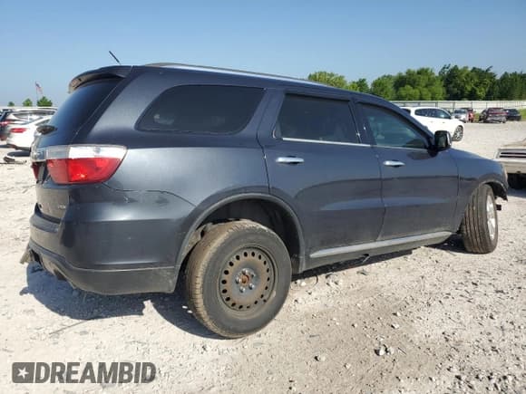 ✅ 2013 Dodge Durango Crew • VIN: 1C4SDJDT7DC539064 • Lot: 61445005. Listed on Copart with 162,665 mi. Free auction sales archive from the USA and detailed vehicle history report at DreamBid. Image 3.