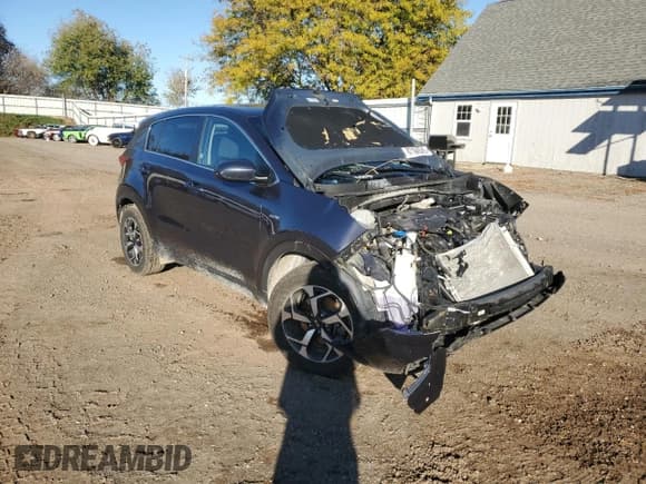 ✅ 2021 Kia Sportage LX • VIN: KNDPMCAC4M7851003 • Lot: 87194545. Listed on Copart with 78,106 mi. Free auction sales archive from the USA and detailed vehicle history report at DreamBid. Image 4.