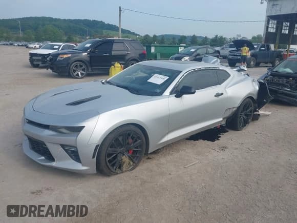 ✅ 2016 Chevrolet Camaro 1SS • VIN: 1G1FF1R71G0131584 • Lot: 42418540. Listed on IAAI with 112,191 mi. Free auction sales archive from the USA and detailed vehicle history report at DreamBid. Image 2.