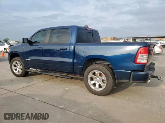 2019 Ram 1500 Big Horn с VIN 1C6SRFFT8KN799834, выставлен на аукционе Copart как лот 51245355 с пробегом 59 589 миль миль и Чистый • Clean title. История ставок и продаж доступна на DreamBid. Изображение 2.