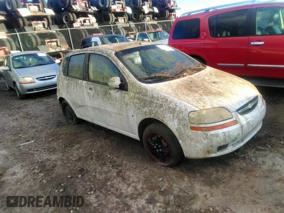 ✅ 2007 Chevrolet Aveo LS • VIN: KL1TD66617B696308 • Lot: 41142549. Wystawiony na IAAI z przebiegiem Nie podano. Bezpłatny archiwum sprzedaży aukcyjnych z USA i szczegółowy raport historii pojazdu na DreamBid. Zdjęcie 1.