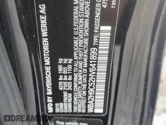 ✅ 2017 BMW 2 Series 230i xDrive • VIN: WBA2H9C52HV641899 • Lot: 47070475. Wystawiony na Copart z przebiegiem 160 767 mil. Bezpłatny archiwum sprzedaży aukcyjnych z USA i szczegółowy raport historii pojazdu na DreamBid. Zdjęcie 12.