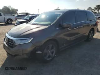 ✅ 2021 Honda Odyssey EX • VIN: 5FNRL6H58MB036981 • Lot: 84189565. Wystawiony na Copart z przebiegiem 99 539 mil. Bezpłatny archiwum sprzedaży aukcyjnych z USA i szczegółowy raport historii pojazdu na DreamBid. Zdjęcie 1.