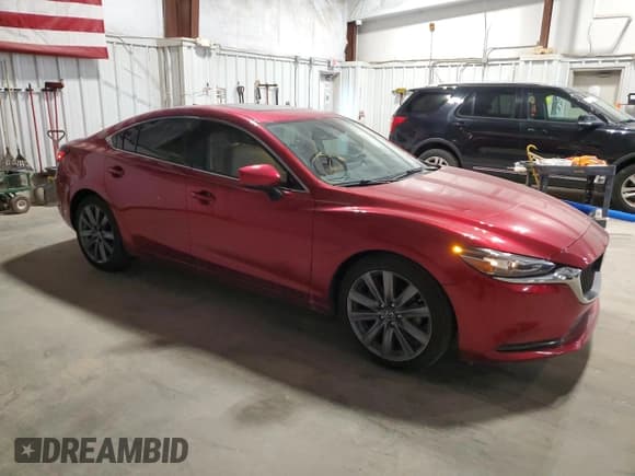 ✅ 2018 Mazda 6 Grand Touring • VIN: JM1GL1TY2J1319019 • Lot: 82049315. Listed on Copart with 78,005 mi. Free auction sales archive from the USA and detailed vehicle history report at DreamBid. Image 4.