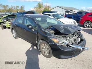 ✅ 2012 Honda Civic LX • VIN: 2HGFB2F59CH571507 • Лот: 43367861. Опубликован ранее на IAAI с пробегом 197 252 миль. Бесплатный доступ к архиву аукционных продаж из США и подробный отчёт об истории автомобиля на DreamBid. Изображение 1.