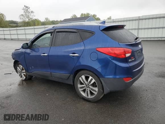 2014 Hyundai Tucson Limited z VIN KM8JUCAG3EU851744, wystawiony jako Copart lot #83765775 z przebiegiem 140 325 mil mil oraz Czysty tytuł • Clean title. Historia ofert i sprzedaży dostępna na DreamBid. Obrazek 2.