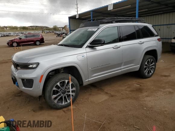 ✅ 2022 Jeep Grand Cherokee Overland • VIN: 1C4RJYD69N8739894 • Lot: 52593274. Listed on Copart with 25,309 mi. Free auction sales archive from the USA and detailed vehicle history report at DreamBid. Image 1.