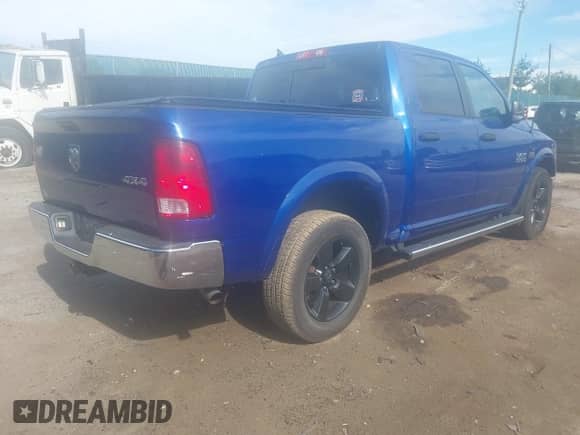 2016 Ram 1500 Big Horn with VIN 1C6RR7LT8GS184590, listed as a IAAI auction lot 43426971 with 89,558 mi miles and . Bid and sale history available at DreamBid. Image 4.