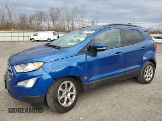 ✅ 2018 Ford EcoSport SE • VIN: MAJ3P1TE2JC234295 • Lot: 93548295. Wystawiony na Copart z przebiegiem 57 751 mil. Bezpłatny archiwum sprzedaży aukcyjnych z USA i szczegółowy raport historii pojazdu na DreamBid. Zdjęcie 1.