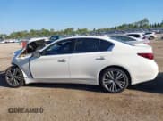 ✅ 2021 Infiniti Q50 Sensory • VIN: JN1EV7CR1MM750437 • Lot: 43330485. Listed on IAAI with 43,513 mi. Free auction sales archive from the USA and detailed vehicle history report at DreamBid. Image 14.