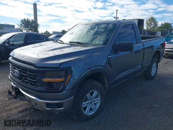 ✅ 2025 Ford F-150 XL • VIN: 1FTMF1L54SKE05427 • Lot: 43426438. Wystawiony na IAAI z przebiegiem 6 107 mil. Bezpłatny archiwum sprzedaży aukcyjnych z USA i szczegółowy raport historii pojazdu na DreamBid. Zdjęcie 2.
