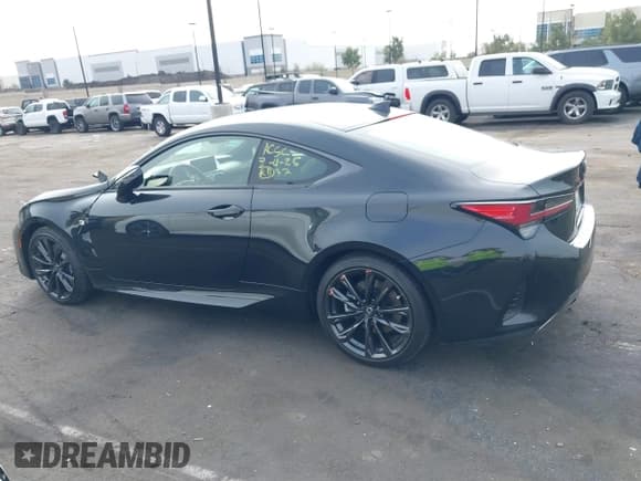 ✅ 2023 Lexus RC 350 F Sport • VIN: JTHGZ5BC4P5027402 • Lot: 41487528. Listed on IAAI with 11,780 mi. Free auction sales archive from the USA and detailed vehicle history report at DreamBid. Image 15.