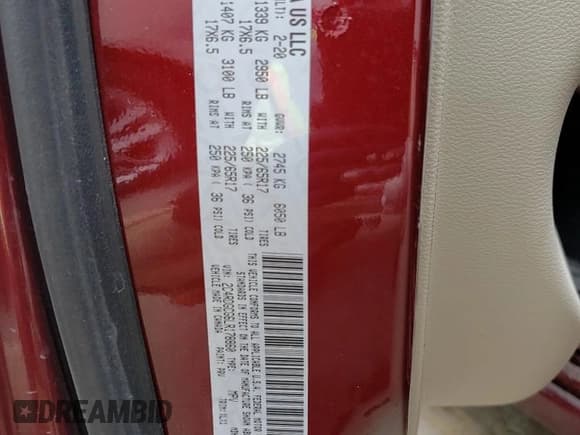 ✅ 2020 Dodge Grand Caravan SXT • VIN: 2C4RDGCG6LR178860 • Лот: 69654725. Опубликован ранее на Copart с пробегом 126 535 миль. Бесплатный доступ к архиву аукционных продаж из США и подробный отчёт об истории автомобиля на DreamBid. Изображение 14.