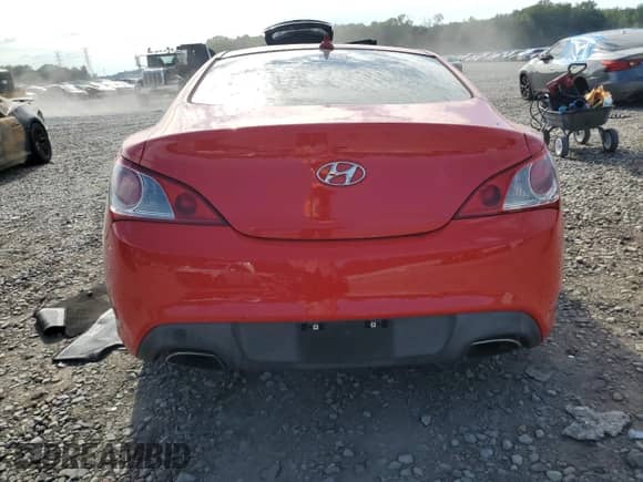 2010 Hyundai Genesis Coupe Premium z VIN KMHHT6KD7AU030986, wystawiony jako Copart lot #70299074 z przebiegiem Nie podano mil oraz Szkoda całkowita • Salvage title. Historia ofert i sprzedaży dostępna na DreamBid. Obrazek 6.