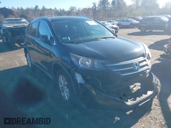 ✅ 2013 Honda CR-V EX-L • VIN: 2HKRM4H76DH678359 • Lot: 43806950. Listed on IAAI with 106,571 mi. Free auction sales archive from the USA and detailed vehicle history report at DreamBid. Image 1.