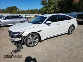 ✅ 2018 Honda Accord Touring • VIN: 1HGCV2F93JA045446 • Lot: 91299195. Listed on Copart with 51,932 mi. Free auction sales archive from the USA and detailed vehicle history report at DreamBid. Image 1.