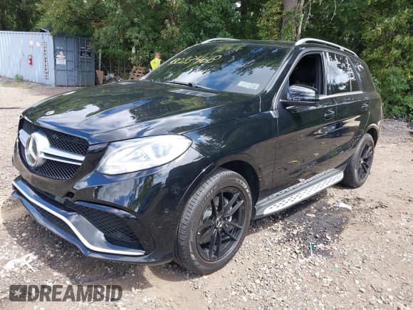 ✅ 2018 Mercedes-Benz GLE 350 • VIN: 4JGDA5HB0JB201805 • Lot: 43083468. Listed on IAAI with 68,143 mi. Free auction sales archive from the USA and detailed vehicle history report at DreamBid. Image 2.
