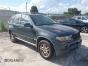✅ 2004 BMW X5 3.0i • VIN: 5UXFA13504LU40159 • Lot: 43231692. Listed on IAAI with 113,261 mi. Free auction sales archive from the USA and detailed vehicle history report at DreamBid. Image 1.