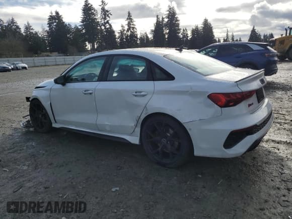 ✅ 2024 Audi RS 3 • VIN: WUAG4DGY1RA907629 • Лот: 45241425. Опубликован ранее на Copart с пробегом 9 078 миль. Бесплатный доступ к архиву аукционных продаж из США и подробный отчёт об истории автомобиля на DreamBid. Изображение 2.