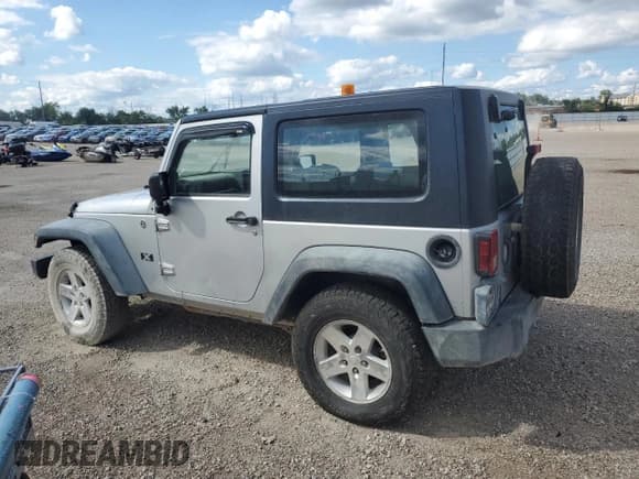 ✅ 2008 Jeep Wrangler X • VIN: 1J4FZ241X8L621751 • Lot: 69830055. Listed on Copart with Not provided. Free auction sales archive from the USA and detailed vehicle history report at DreamBid. Image 2.