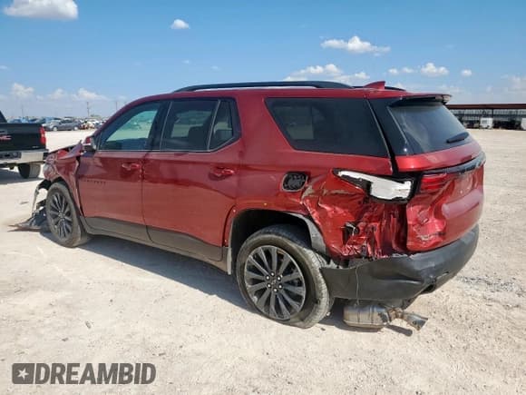 ✅ 2023 Chevrolet Traverse RS • VIN: 1GNERJKW4PJ272470 • Lot: 65699875. Listed on Copart with 25,211 mi. Free auction sales archive from the USA and detailed vehicle history report at DreamBid. Image 2.