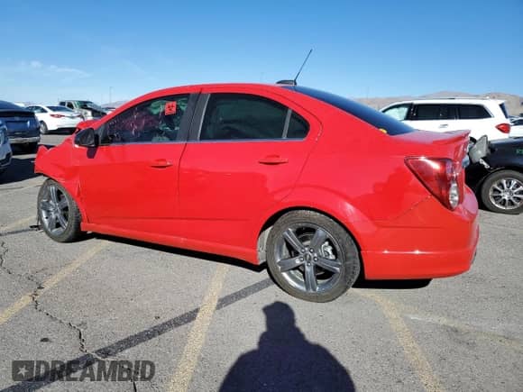 2015 Chevrolet Sonic RS с VIN 1G1JG5SB5F4135948, выставлен на аукционе Copart как лот 78258254 с пробегом Не указан миль и Списание • Salvage title. История ставок и продаж доступна на DreamBid. Изображение 2.