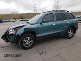 2002 Hyundai Santa Fe GLS z VIN KM8SC13D72U197812, wystawiony jako Copart lot #53863915 z przebiegiem 93 840 mil mil oraz Szkoda całkowita • Salvage title. Historia ofert i sprzedaży dostępna na DreamBid. Obrazek 1.