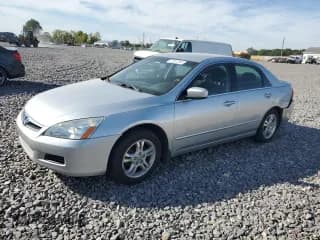 ✅ 2007 Honda Accord LX SE • VIN: 1HGCM56387A192418 • Lot: 81867395. Listed on Copart with 191,198 mi. Free auction sales archive from the USA and detailed vehicle history report at DreamBid. Image 1.